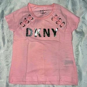 DKNY Toddler Girls Pink Shirt Size 2T